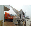 China 25kn Single Arm Slewing Rescue Boat Raft Davit Crane